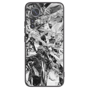 Picasee silikónový čierny obal pre Xiaomi 12 Pro - Chrome