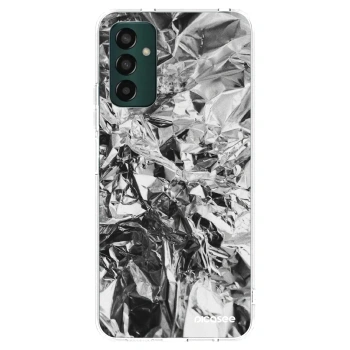 Picasee silikónový prehľadný obal pre Samsung Galaxy M13 M135F - Chrome