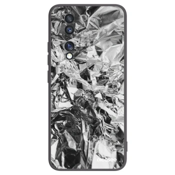 Picasee silikónový čierny obal pre Honor 70 - Chrome