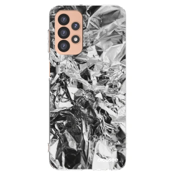 Picasee silikónový prehľadný obal pre Samsung Galaxy A23 A236B 5G - Chrome