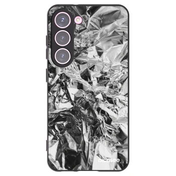 Picasee silikónový čierny obal pre Samsung Galaxy S23 5G - Chrome