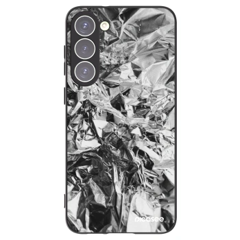 Picasee silikónový čierny obal pre Samsung Galaxy S23+ 5G - Chrome