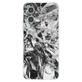 Picasee silikónový prehľadný obal pre Xiaomi Redmi Note 12 5G - Chrome