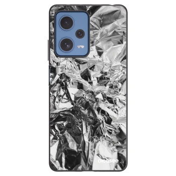 Picasee silikónový čierny obal pre Xiaomi Redmi Note 12 Pro 5G - Chrome