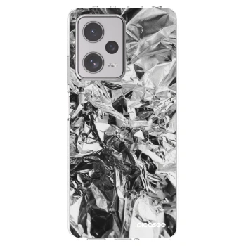 Picasee silikónový prehľadný obal pre Xiaomi Redmi Note 12 Pro+ 5G - Chrome