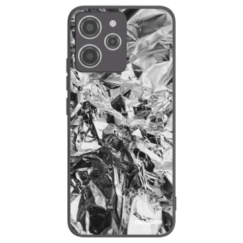 Picasee silikónový čierny obal pre Xiaomi Redmi 12 4G - Chrome