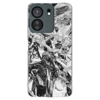 Picasee silikónový prehľadný obal pre Xiaomi Redmi 13C 4G - Chrome