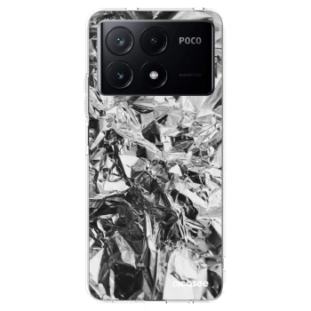 Picasee silikónový prehľadný obal pre Xiaomi Poco X6 Pro - Chrome