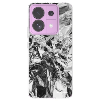 Picasee silikónový prehľadný obal pre Xiaomi Redmi Note 13 Pro 5G - Chrome