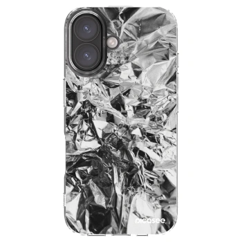 Picasee silikónový prehľadný obal pre Apple iPhone 16 - Chrome
