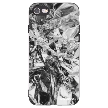 Picasee silikónový čierny obal pre Apple iPhone 8 - Chrome