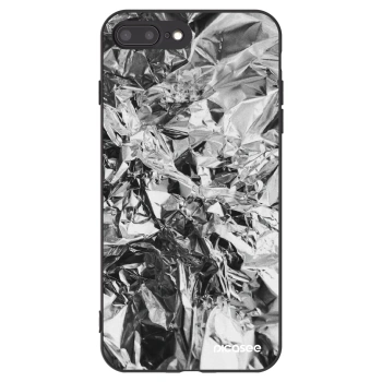 Picasee silikónový čierny obal pre Apple iPhone 8 Plus - Chrome