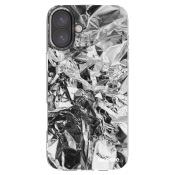Picasee silikónový prehľadný obal pre Apple iPhone 16 Plus - Chrome