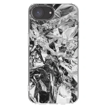Picasee silikónový prehľadný obal pre Apple iPhone 16e - Chrome