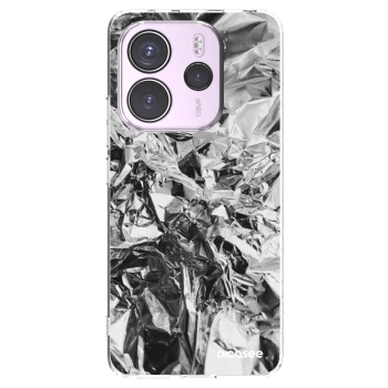 Picasee silikónový prehľadný obal pre Xiaomi Redmi Note 14 4G - Chrome
