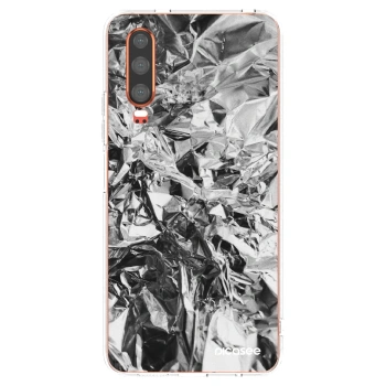 Picasee silikónový prehľadný obal pre Huawei P30 - Chrome