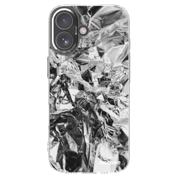Picasee silikónový prehľadný obal pre Apple iPhone 17 - Chrome