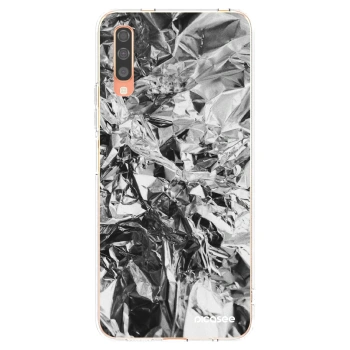 Picasee silikónový prehľadný obal pre Samsung Galaxy A70 A705F - Chrome