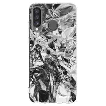 Picasee silikónový prehľadný obal pre Huawei P30 Lite - Chrome