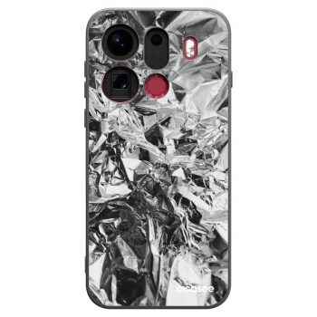 Picasee silikónový čierny obal pre OPPO Find X9 Pro - Chrome