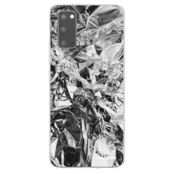 Picasee silikónový prehľadný obal pre Samsung Galaxy S20 G980F - Chrome