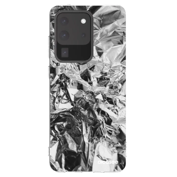 Picasee silikónový prehľadný obal pre Samsung Galaxy S20 Ultra 5G G988F - Chrome