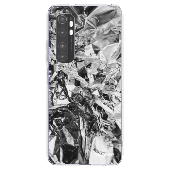 Picasee silikónový prehľadný obal pre Xiaomi Mi Note 10 Lite - Chrome