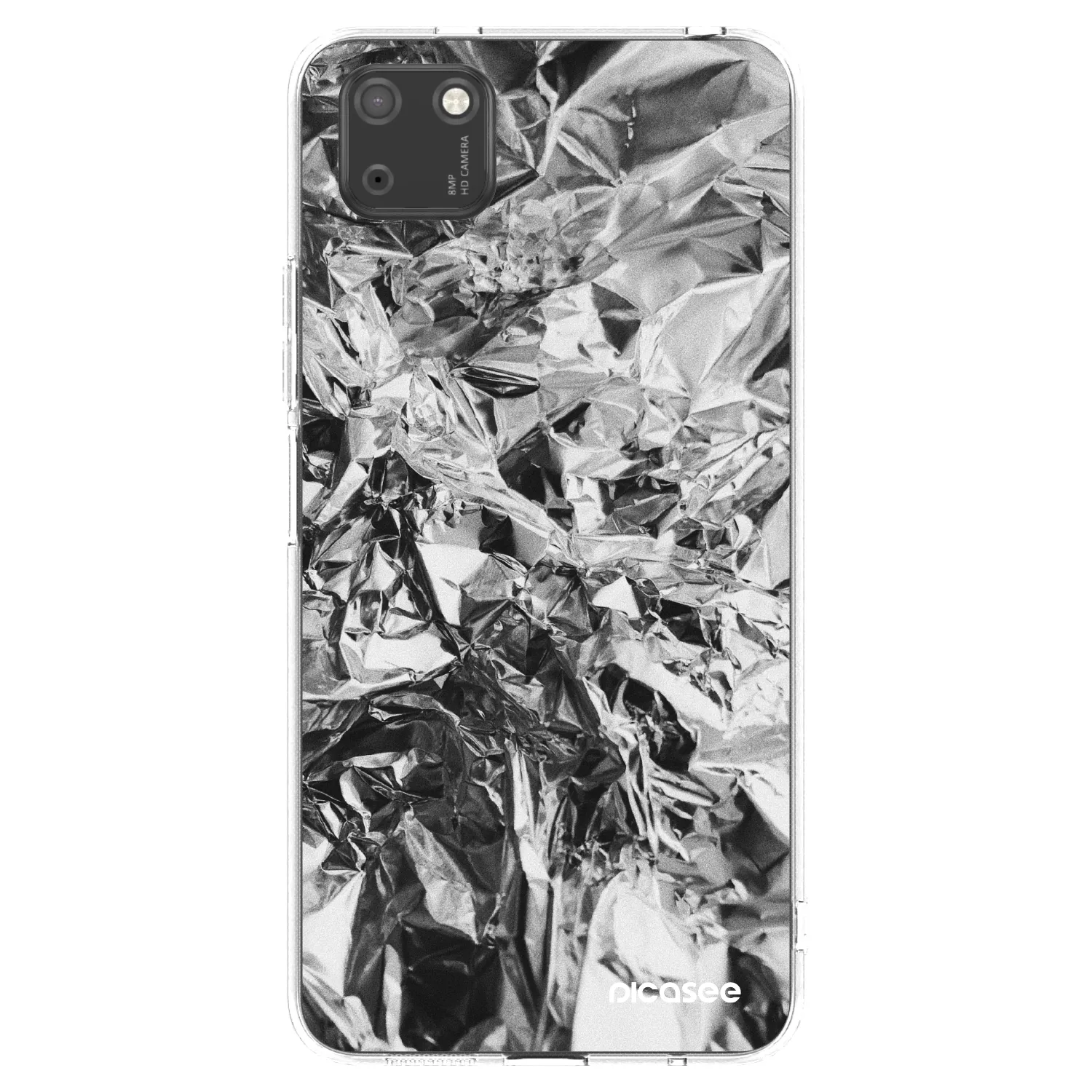 Picasee silikónový prehľadný obal pre Huawei Y5P - Chrome
