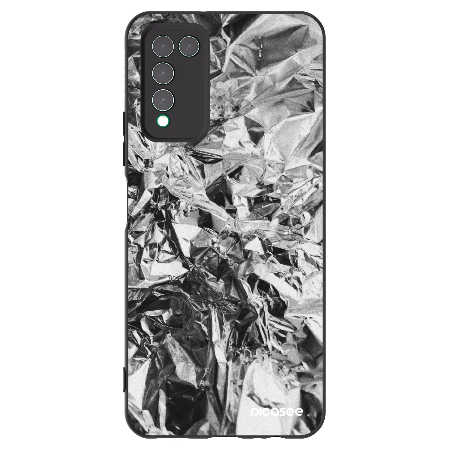 Picasee silikónový čierny obal pre Honor 10X Lite - Chrome