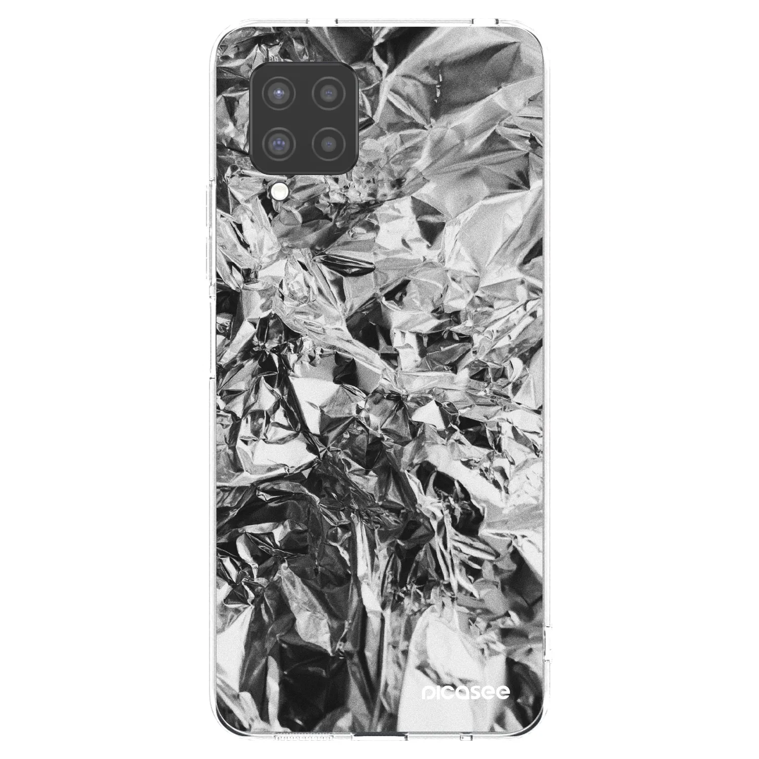 Picasee silikónový prehľadný obal pre Samsung Galaxy A42 A426B - Chrome