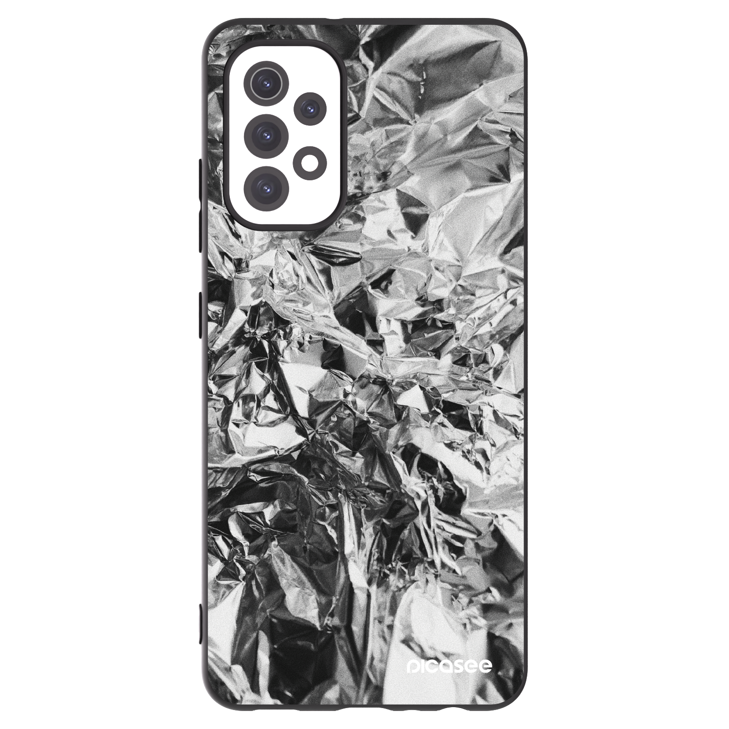 Picasee silikónový čierny obal pre Samsung Galaxy A32 5G A326B - Chrome