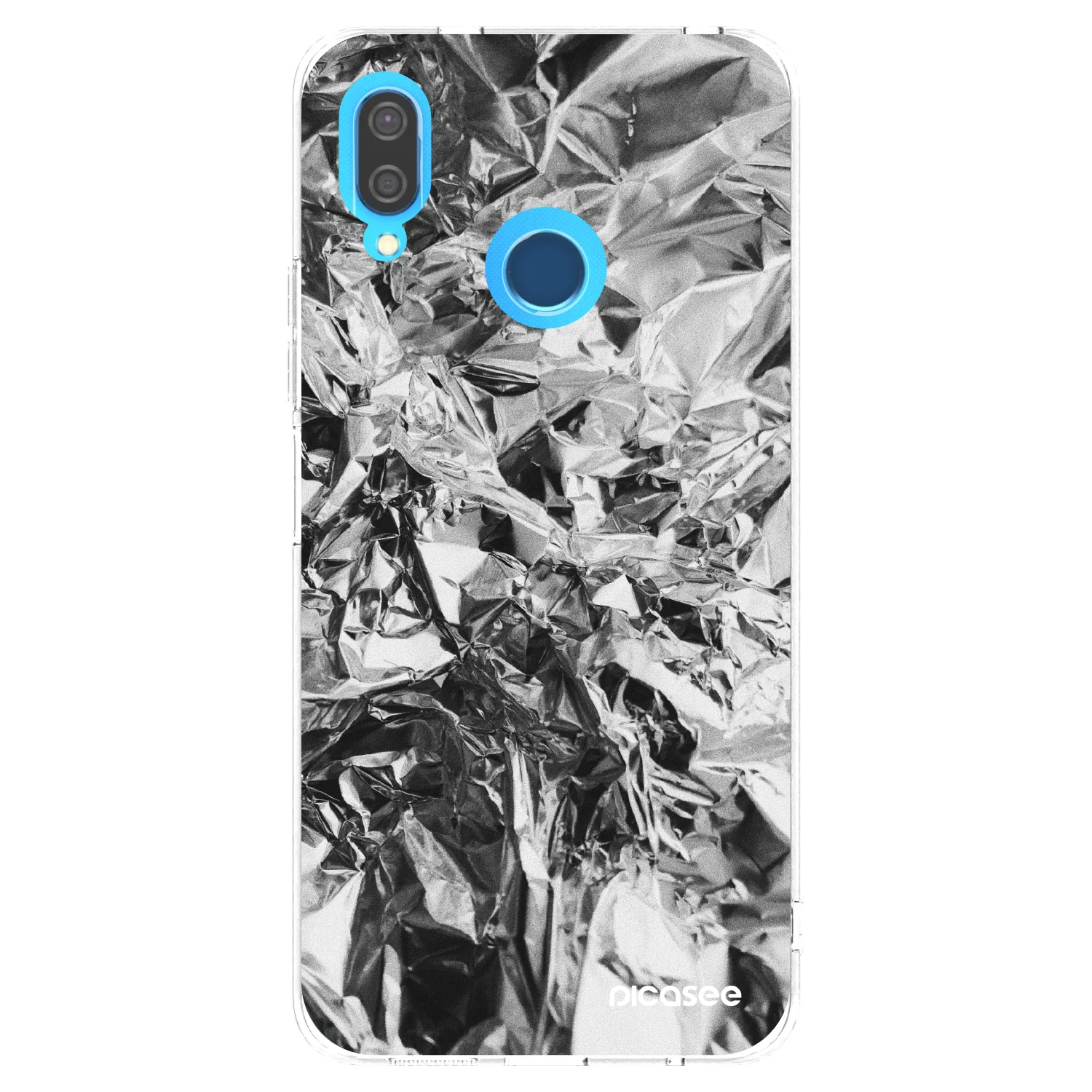 Picasee silikónový prehľadný obal pre Huawei P20 Lite - Chrome