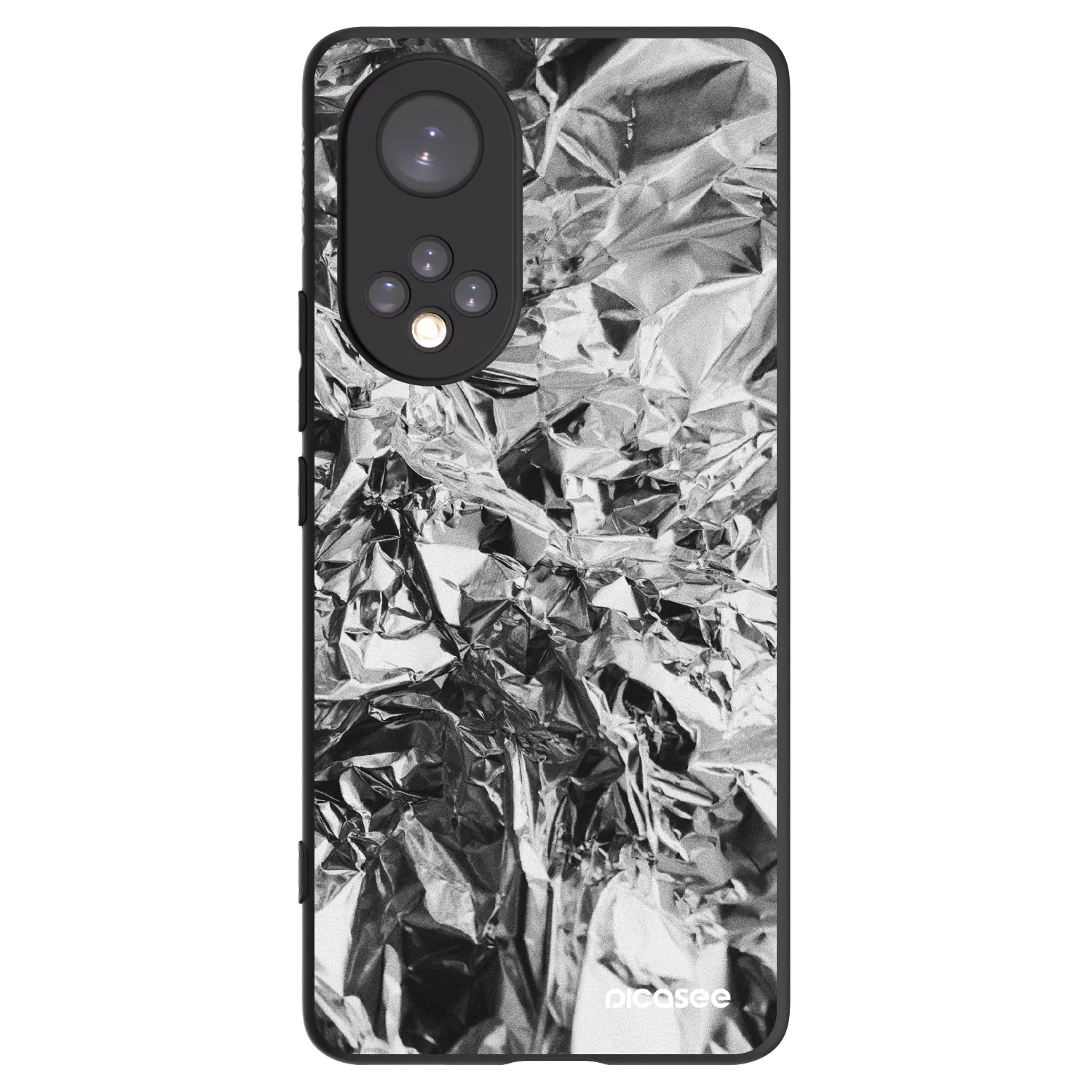 Picasee silikónový čierny obal pre Huawei Nova 9 - Chrome