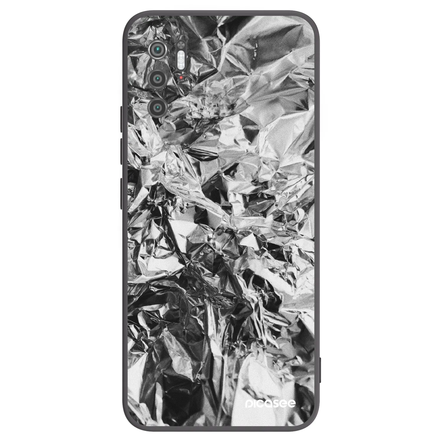Picasee silikónový čierny obal pre Xiaomi Poco M3 Pro 5G - Chrome