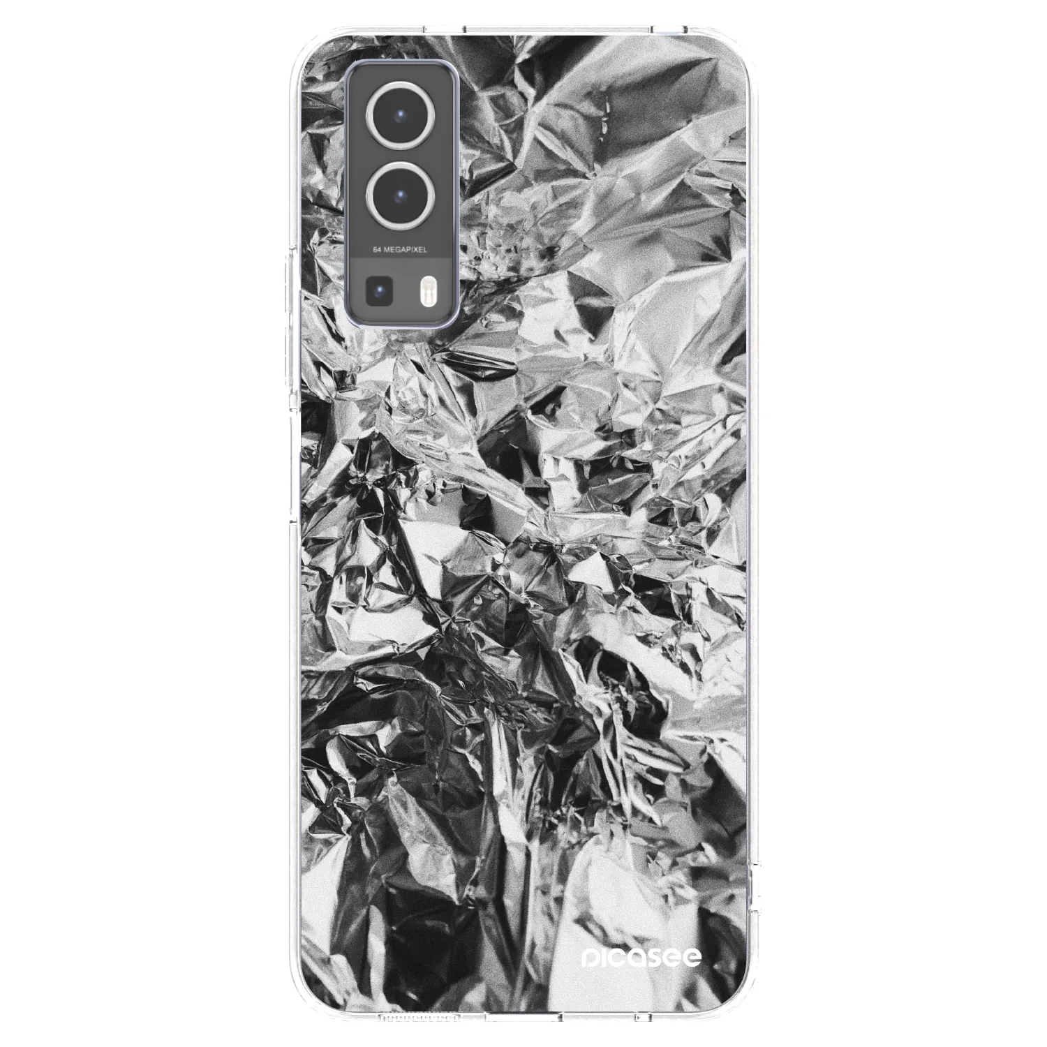 Picasee silikónový prehľadný obal pre Vivo Y72 5G - Chrome