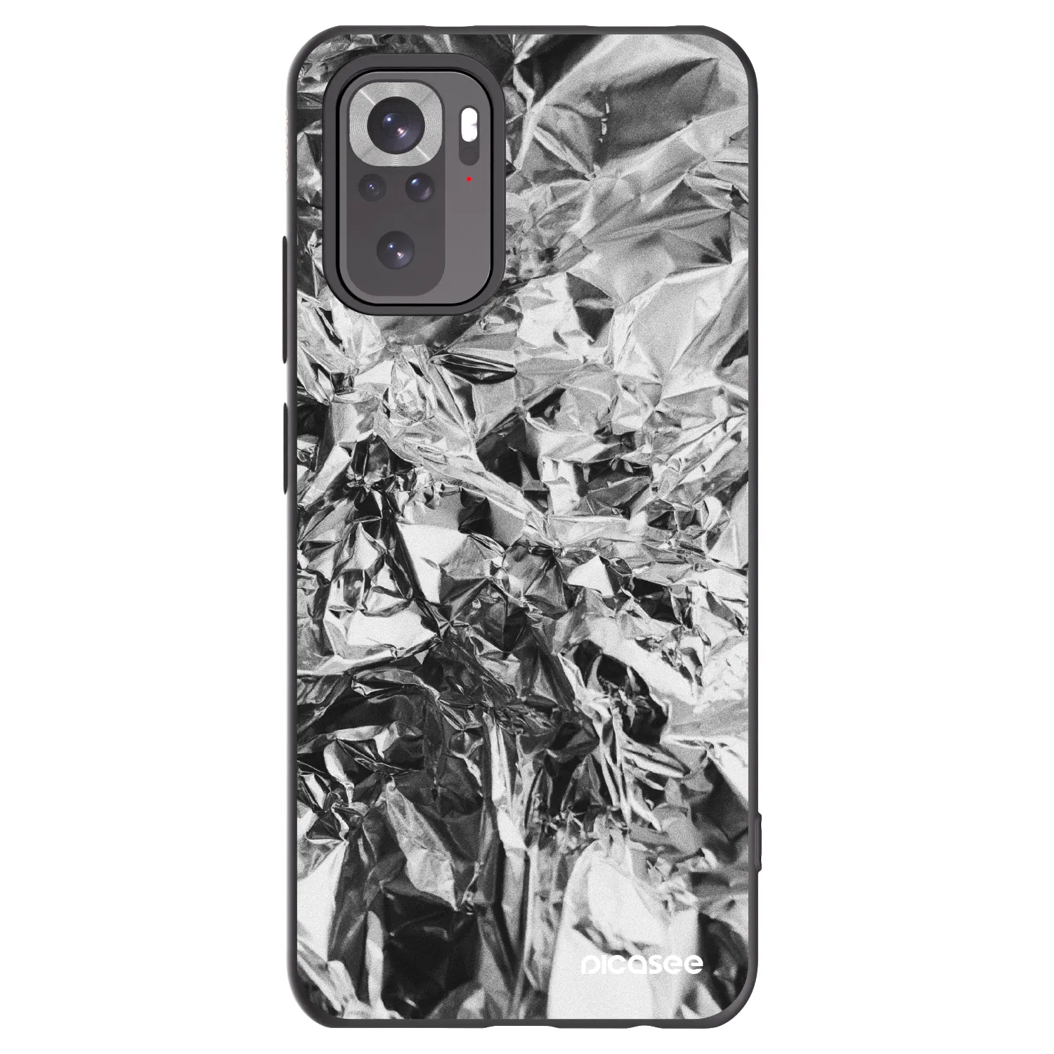 Picasee silikónový čierny obal pre Xiaomi Redmi Note 11S 4G - Chrome