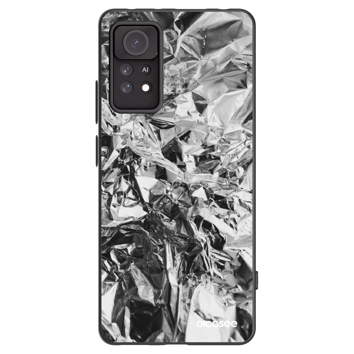 Picasee silikónový čierny obal pre Xiaomi Redmi Note 11 Pro 5G - Chrome