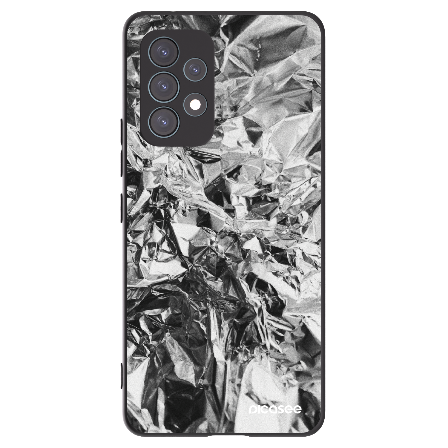 Picasee silikónový čierny obal pre Samsung Galaxy A53 5G A536 - Chrome