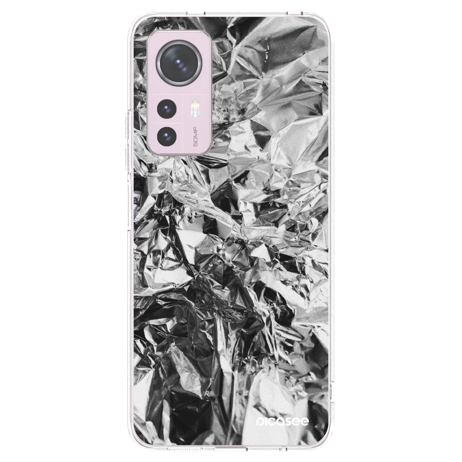 Picasee silikónový prehľadný obal pre Xiaomi 12 - Chrome
