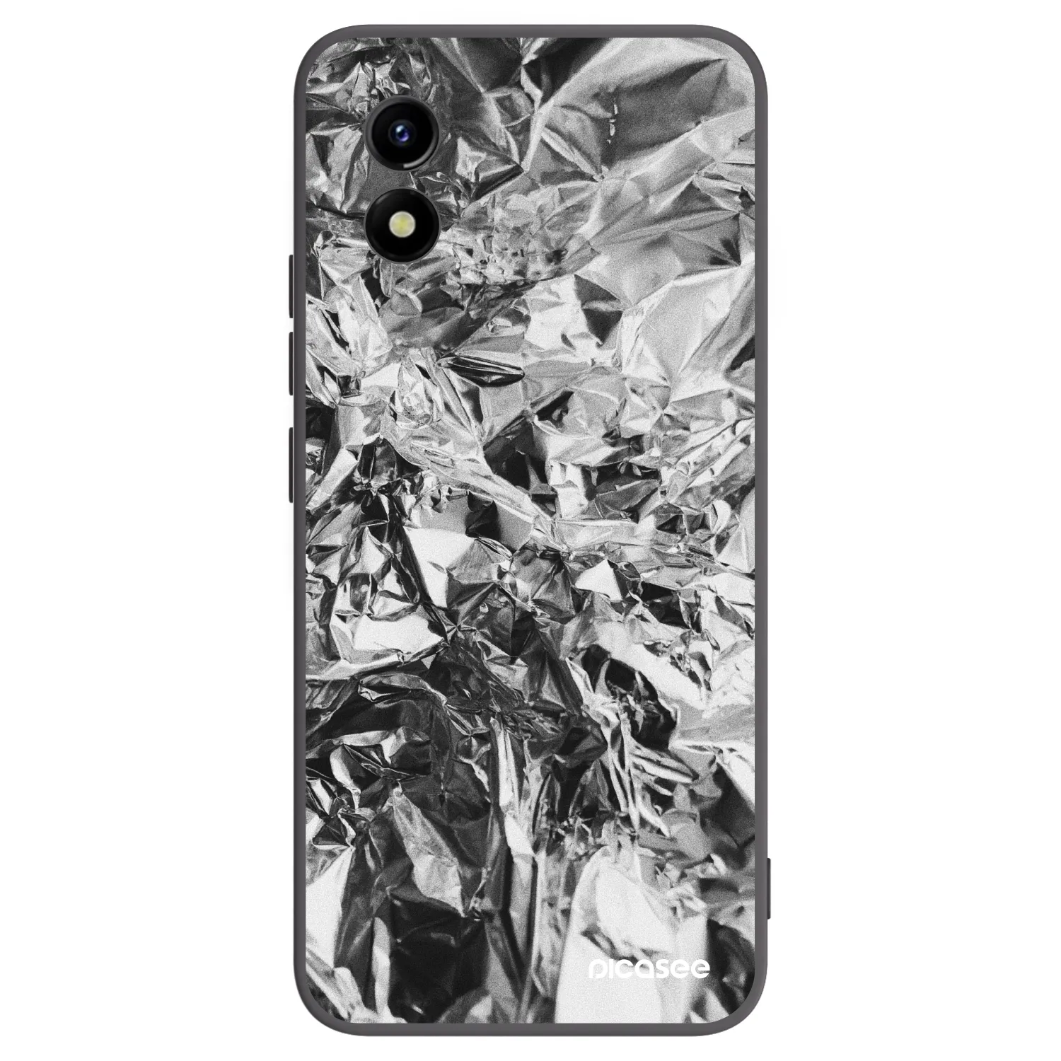 Picasee silikónový čierny obal pre Vivo Y01 - Chrome