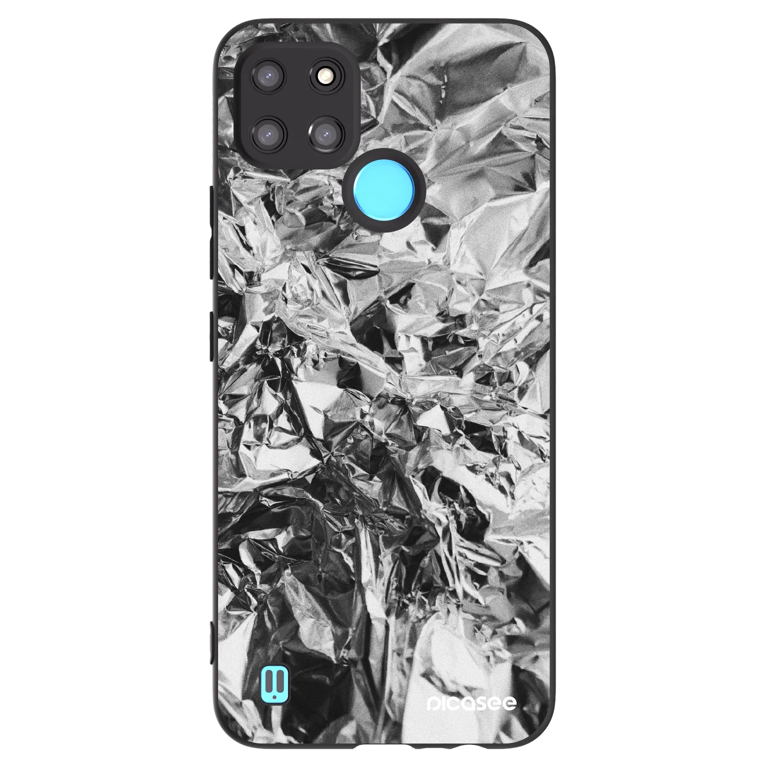 Picasee silikónový čierny obal pre Realme C21Y - Chrome