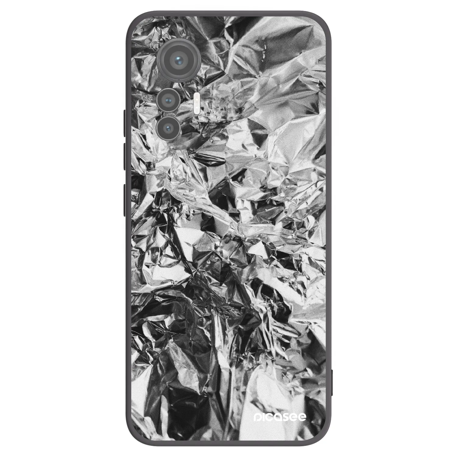 Picasee silikónový čierny obal pre Xiaomi 12 Lite - Chrome