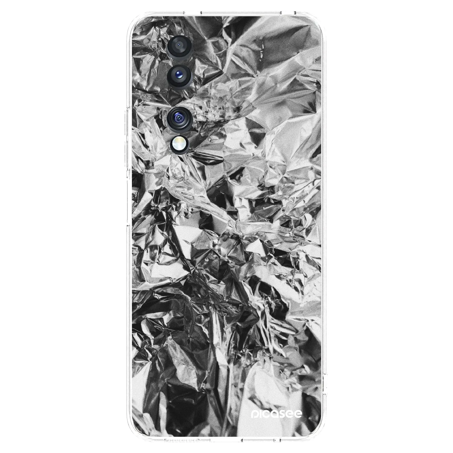 Picasee silikónový prehľadný obal pre Honor 70 - Chrome