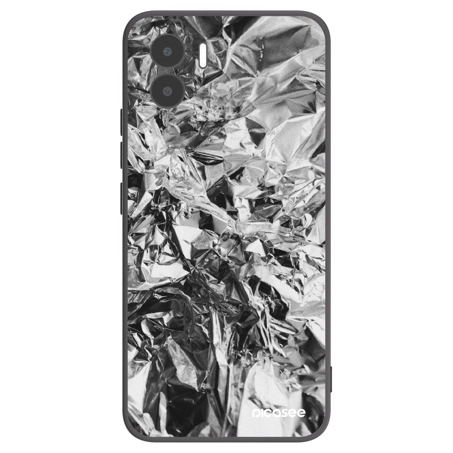 Picasee silikónový čierny obal pre Xiaomi Redmi A1 - Chrome