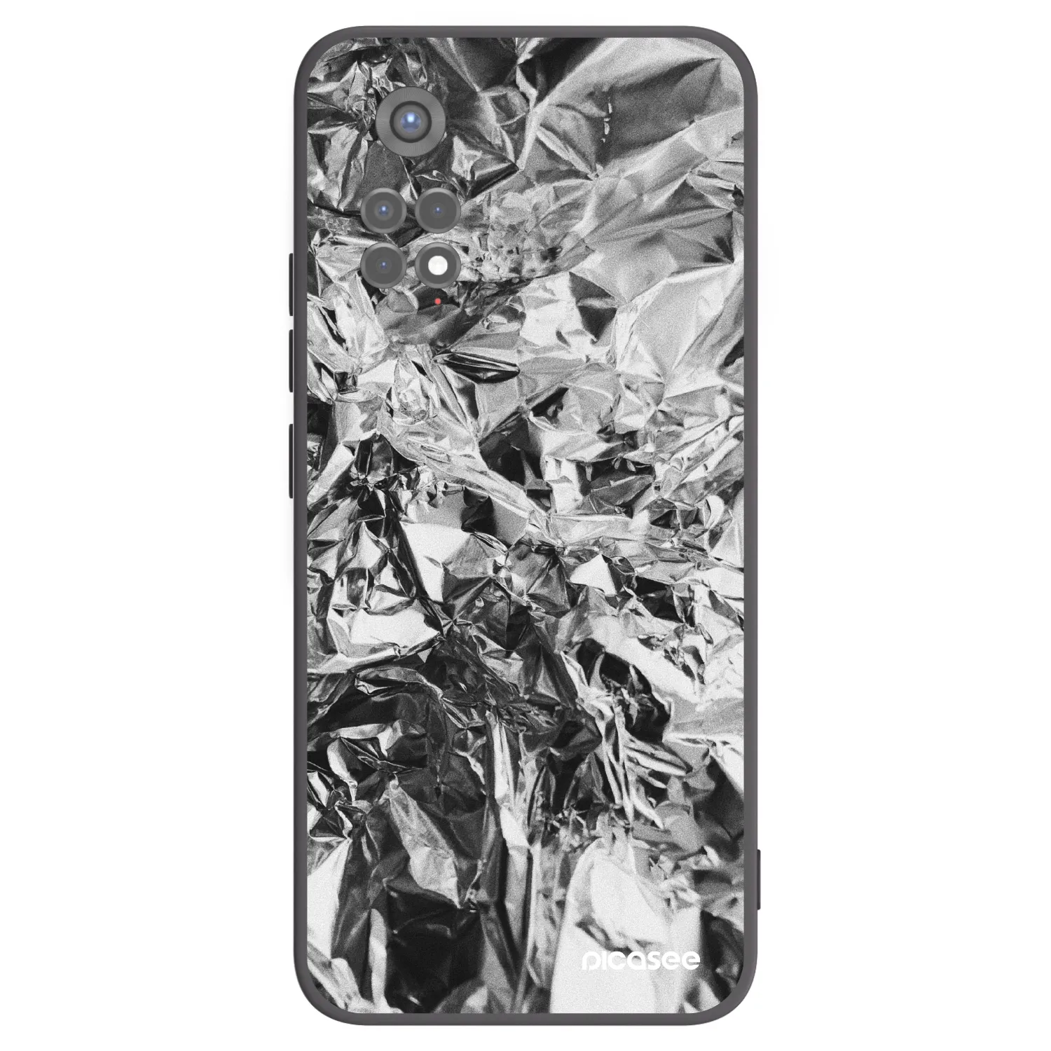 Picasee silikónový čierny obal pre Xiaomi Redmi Note 11S 5G - Chrome