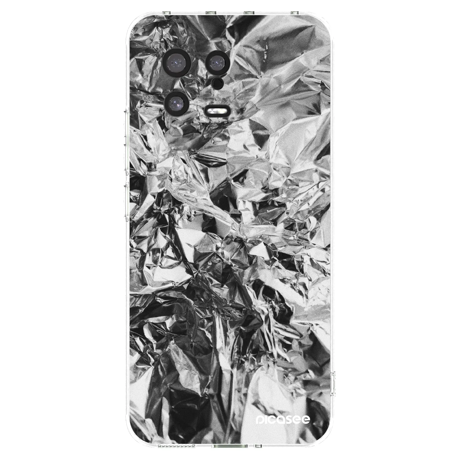 Silikónový prehľadný obal pre Xiaomi 13 - Chrome