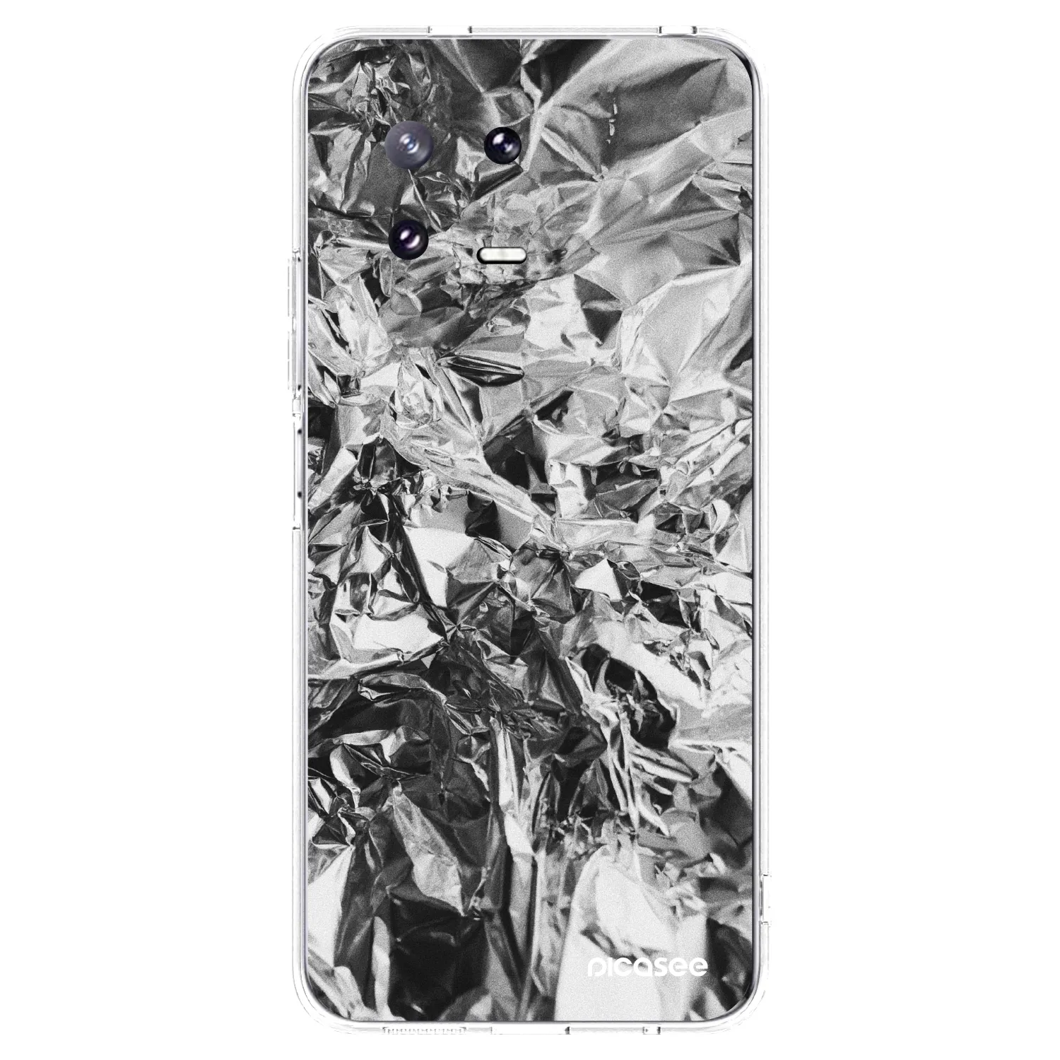 Picasee silikónový prehľadný obal pre Xiaomi 13 Pro - Chrome