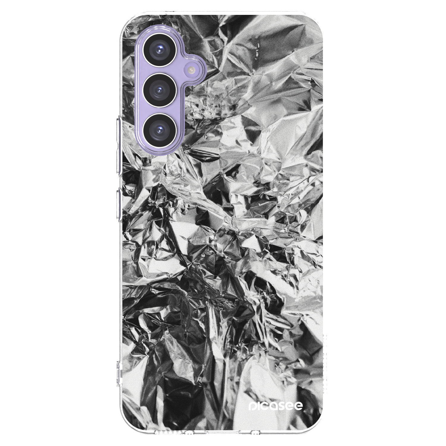 Picasee silikónový prehľadný obal pre Samsung Galaxy A54 5G A546B - Chrome
