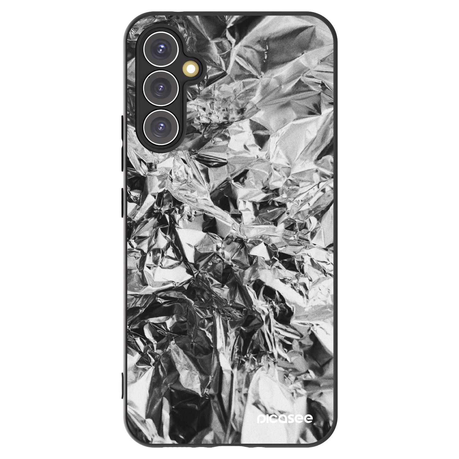 Picasee silikónový čierny obal pre Samsung Galaxy A34 5G A346B - Chrome