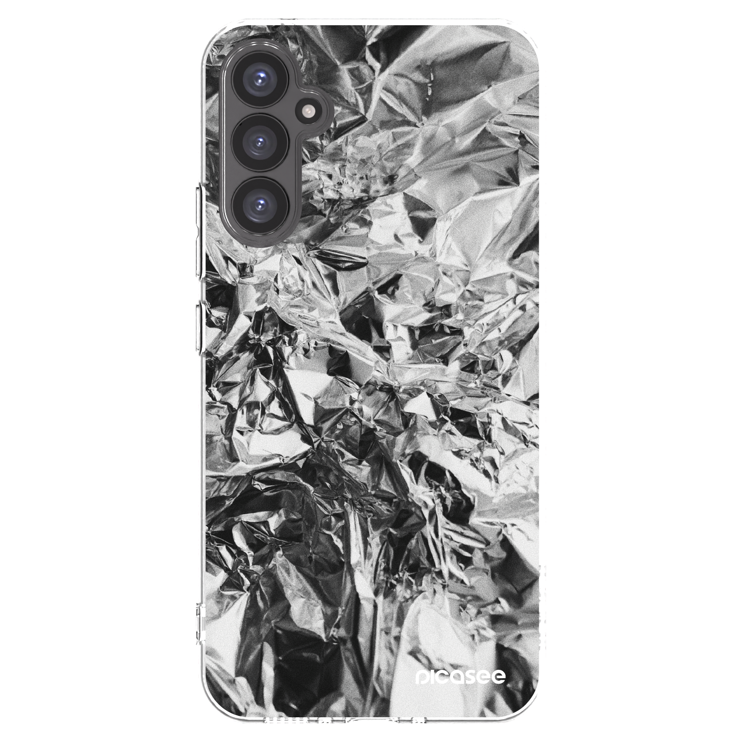 Picasee silikónový prehľadný obal pre Samsung Galaxy A34 5G A346B - Chrome